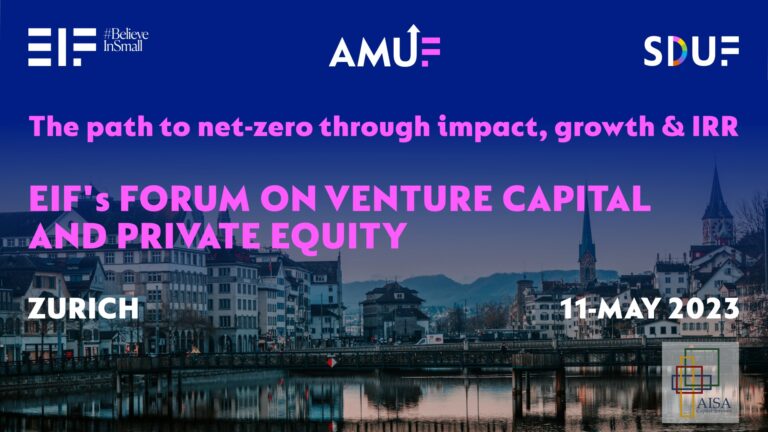 EIF’s Forum on Venture Capital and Private Equity in Zurich, 11-May-2023
