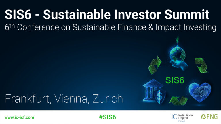 Sustainable Investor Summit Zurich – Vienna  – Frankfurt/Main