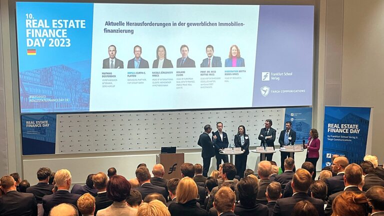 10. Real Estate Finance Day 2023 erlebt Besucherrekord und ausgebuchtes Haus