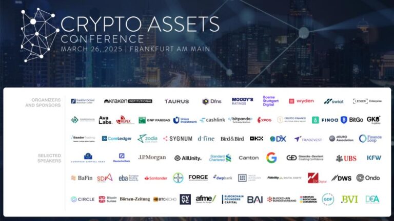 Crypto Assets Conference (CAC25A) am 26. März in Frankfurt am Main