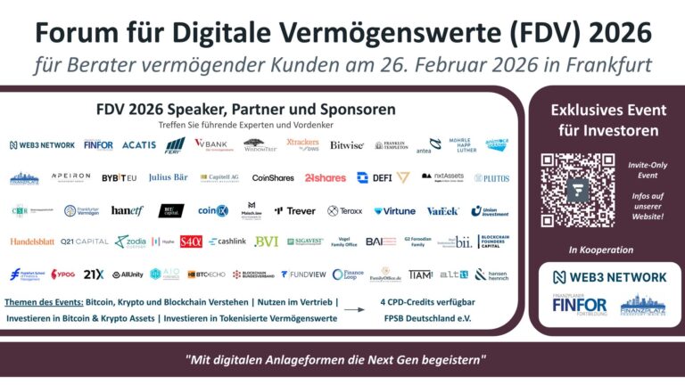 Forum für digitale Vermögenswerte (FDV) 26.02.