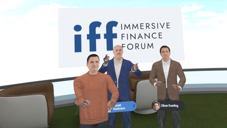 Rendite zum Anfassen: die Premiere des Immersive Finance Forum im VR