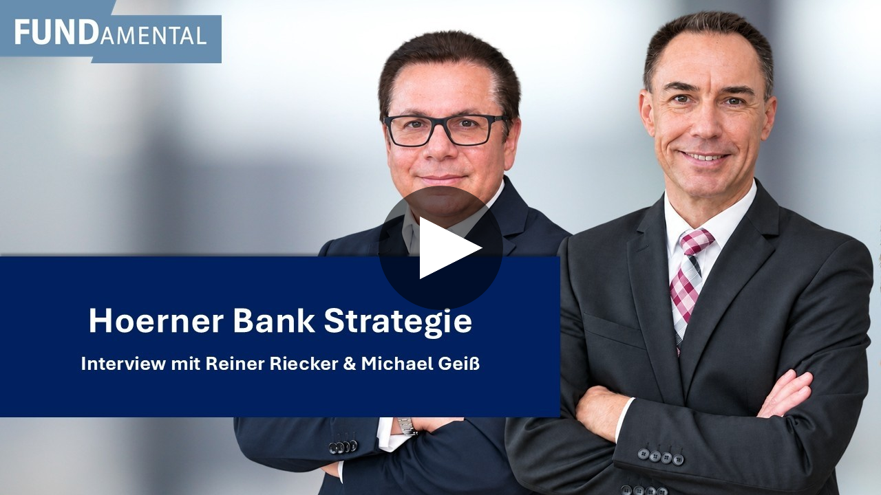 Das Video-Interview mit Michael Geiß und Reiner Riecker über die Hoerner Bank Strategiefonds